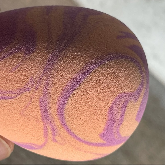 Lot of 2 Ulta Beauty Blender Sponges Standard Size Pink Orange Swirl Brand New - Picture 9 of 11